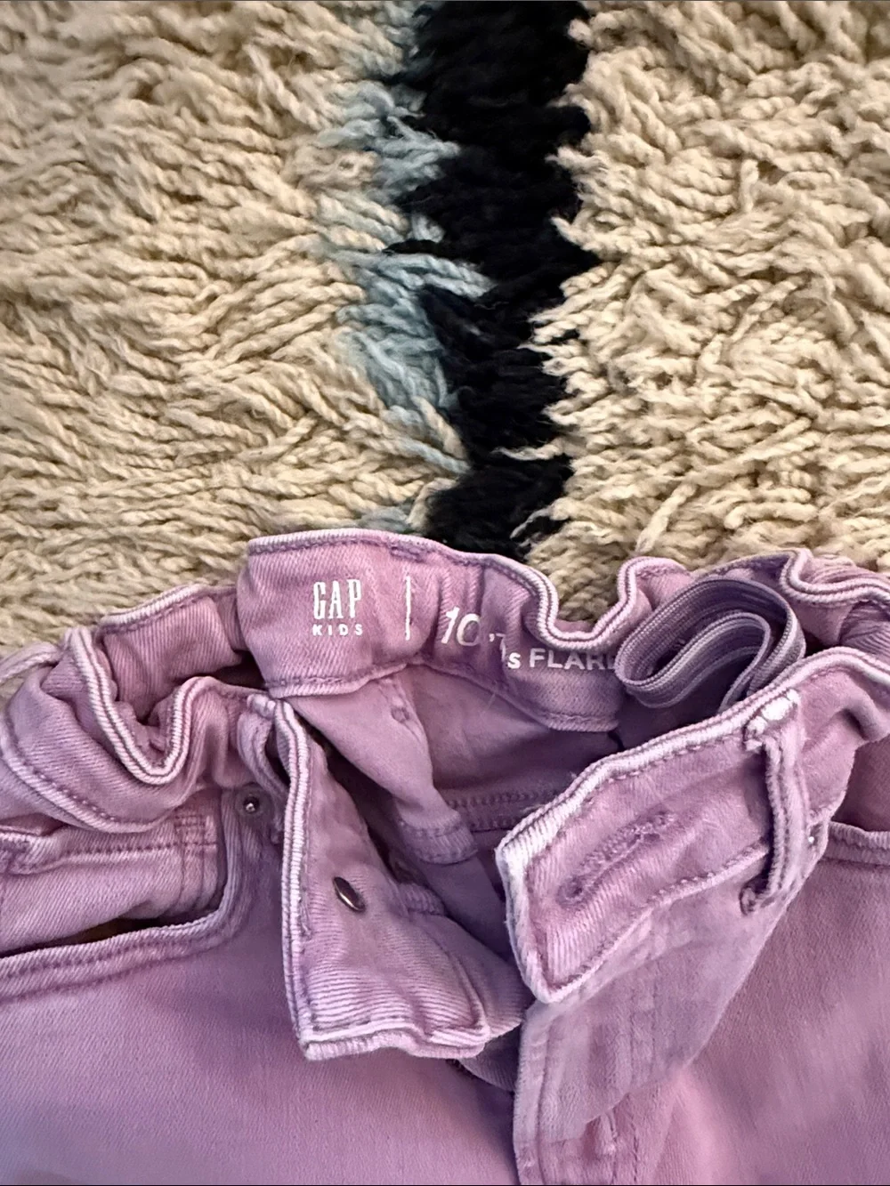 GAP Lavender/Pink Kids Denim Jacket and Pants Set